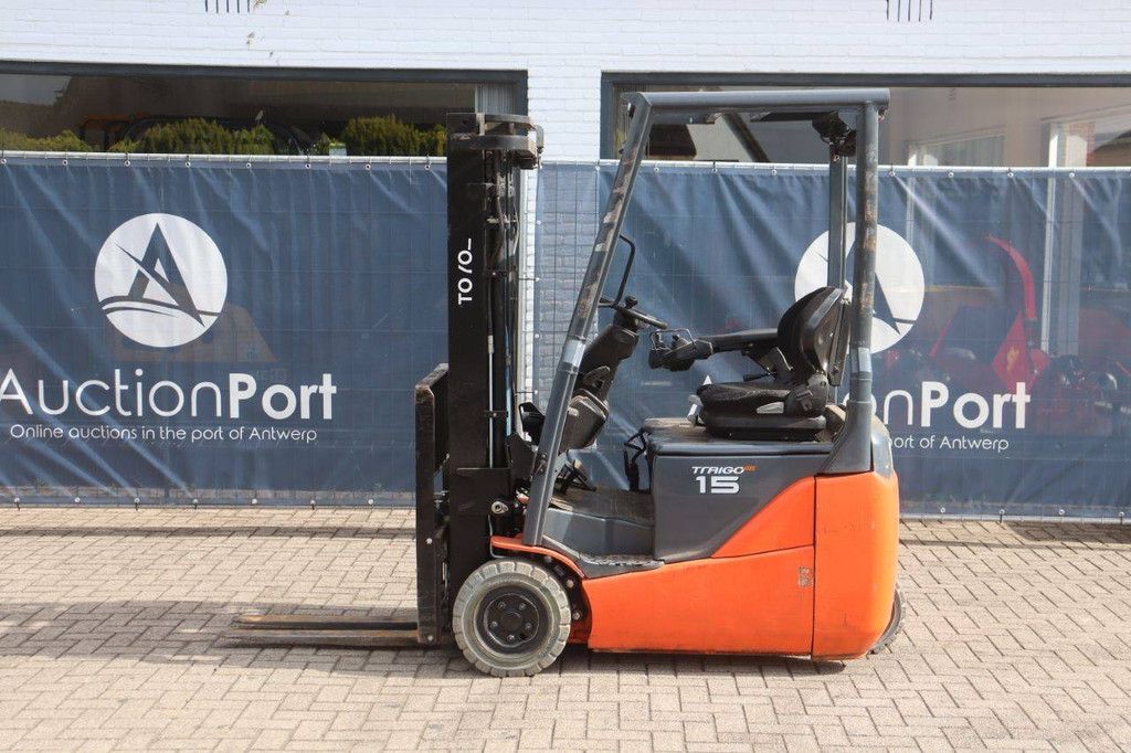 Toyota 8FBE15T Electric Forklift 1500kg 5.0m 2020