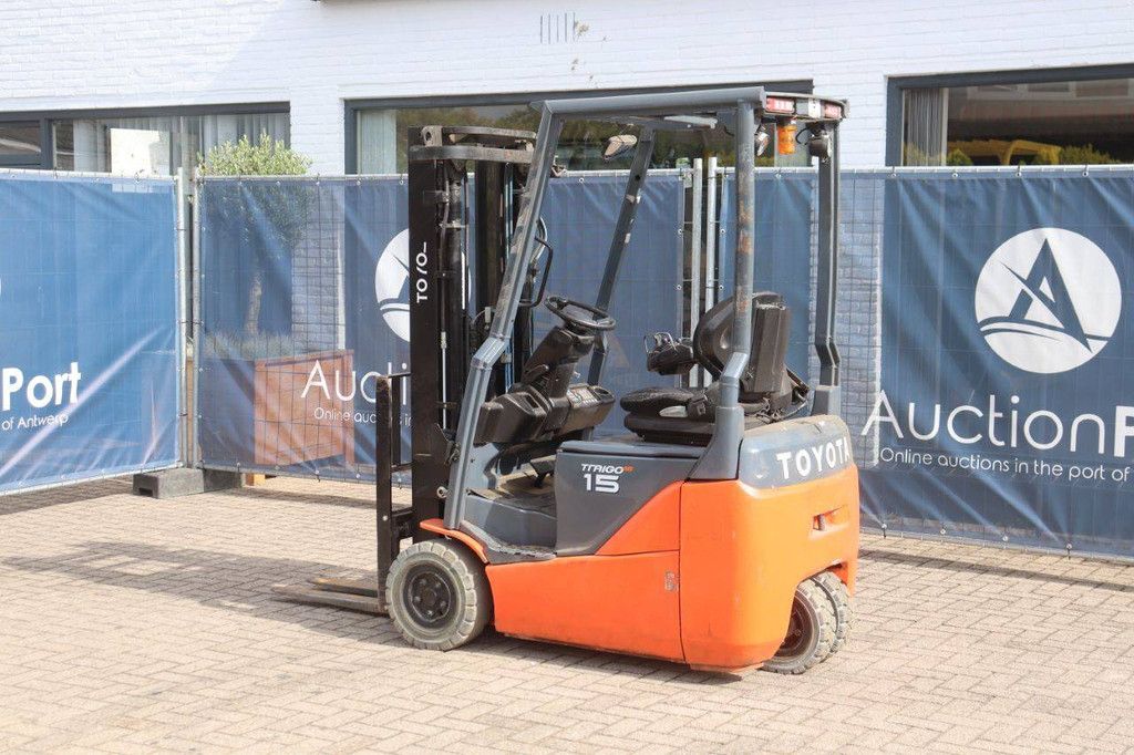 Toyota 8FBE15T Electric Forklift 1500kg 5.0m 2020