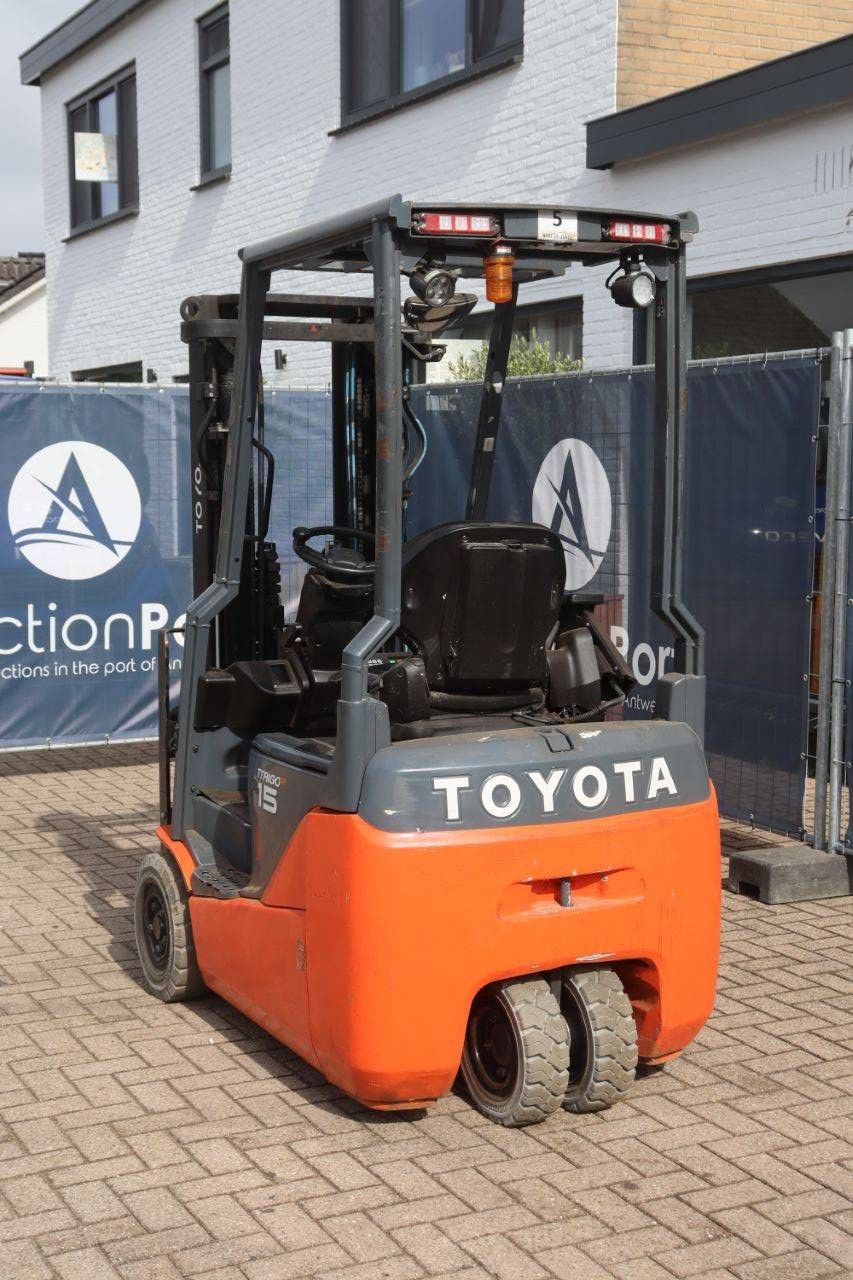 Toyota 8FBE15T Electric Forklift 1500kg 5.0m 2020