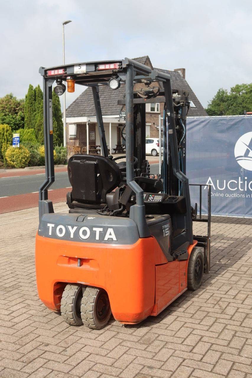 Toyota 8FBE15T Electric Forklift 1500kg 5.0m 2020