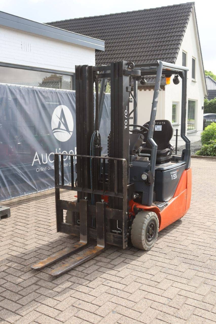 Toyota 8FBE15T Electric Forklift 1500kg 5.0m 2020