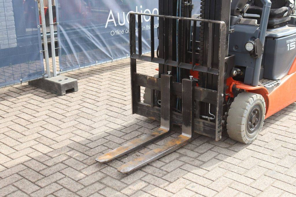 Toyota 8FBE15T Electric Forklift 1500kg 5.0m 2020