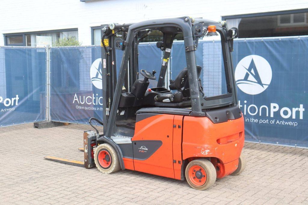 Linde E20PH-02 Electric Forklift 5.0m 2000kg 2016