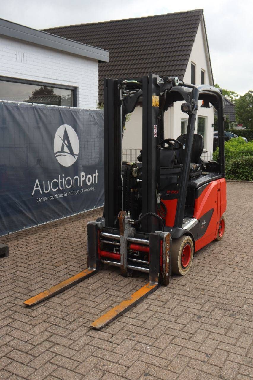 Linde E20PH-02 Electric Forklift 5.0m 2000kg 2016