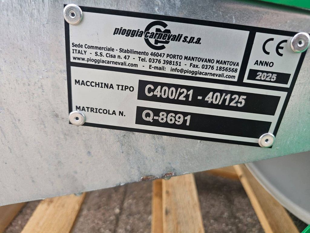 Schlauchtrommel Pioggia Carnevali C400/21-40/125 2025 Neu