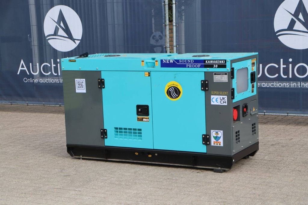 Generator Kawakenki KK30-TI1-SSS Diesel 2025 30kVA Nieuw