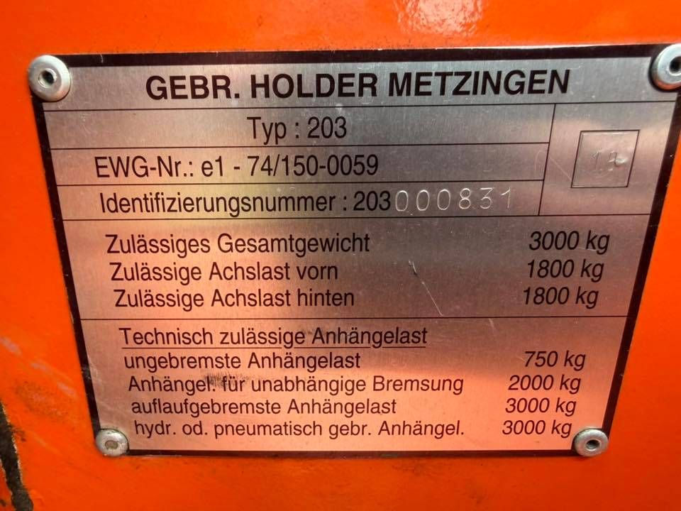 Implement carrier Holder C340 Diesel 2006