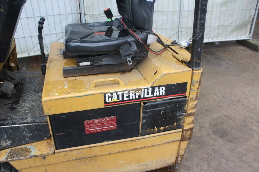 Caterpillar D-EP15T Elektrogabelstapler, 1044 kg, 4,3 m, Baujahr 1998