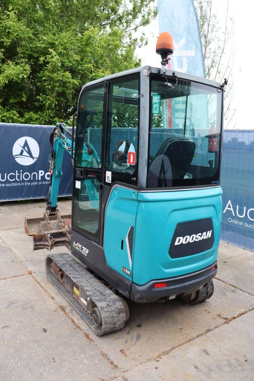 Minigraver Doosan DX19 Elektrisch 2021