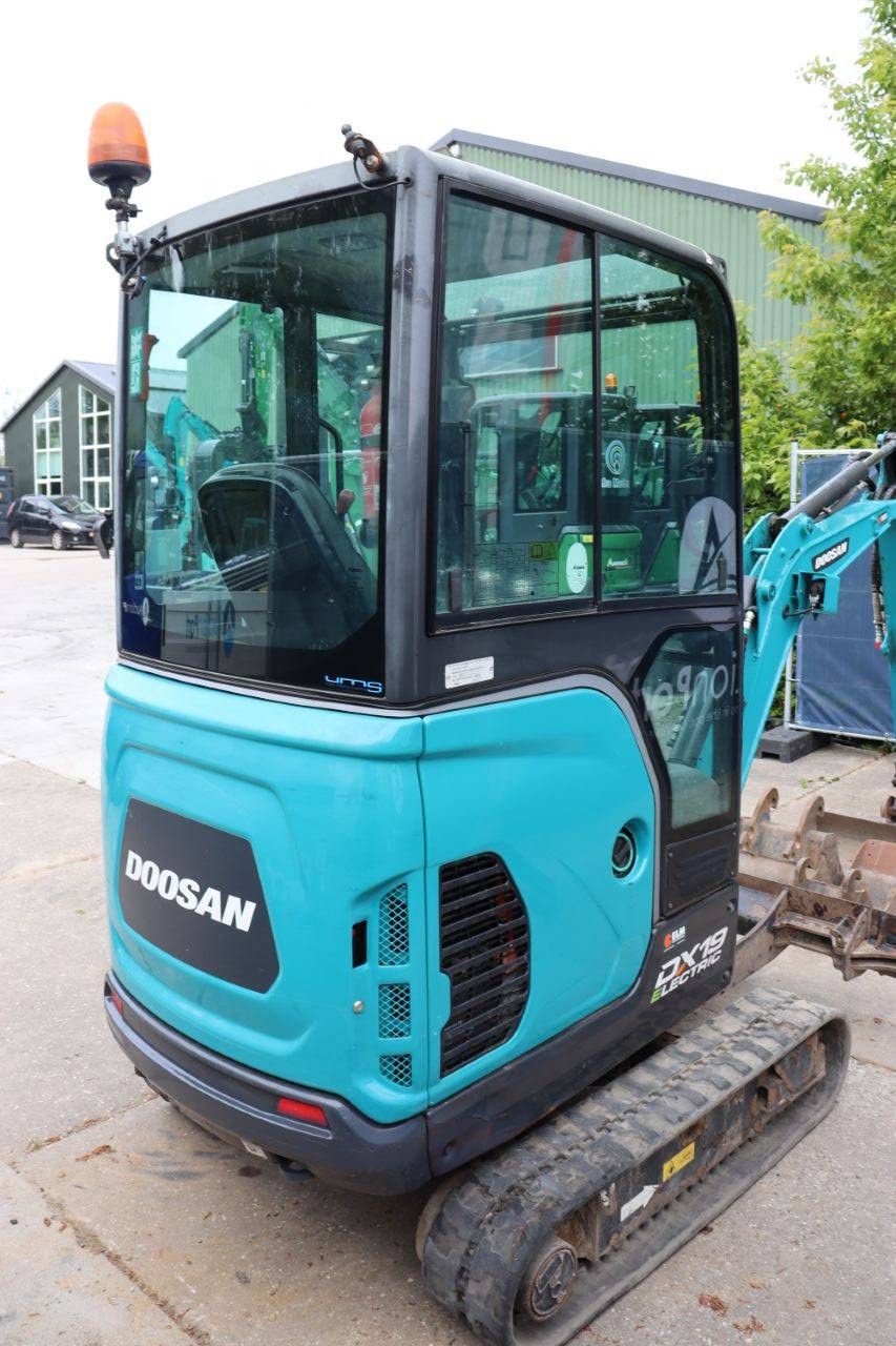 Minigraver Doosan DX19 Elektrisch 2021
