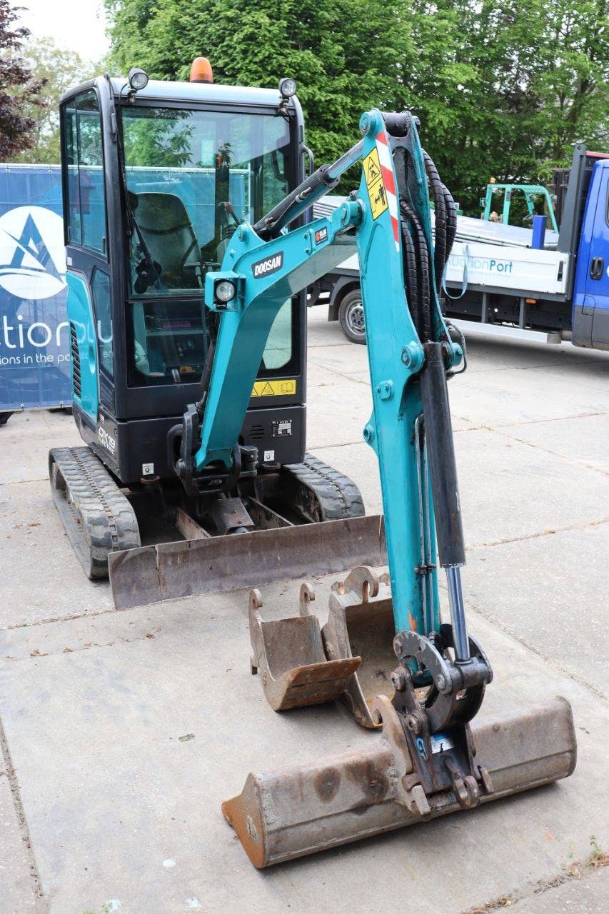 Minigraver Doosan DX19 Elektrisch 2021