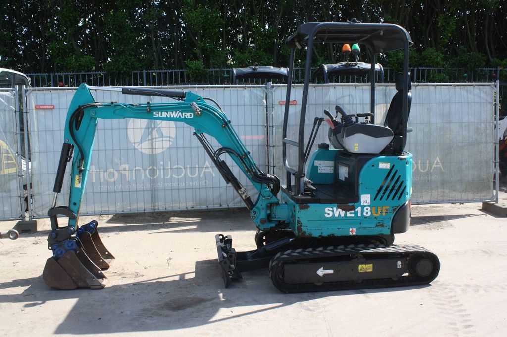 Mini excavator Sunward SWE18UF Diesel 13kW 2021