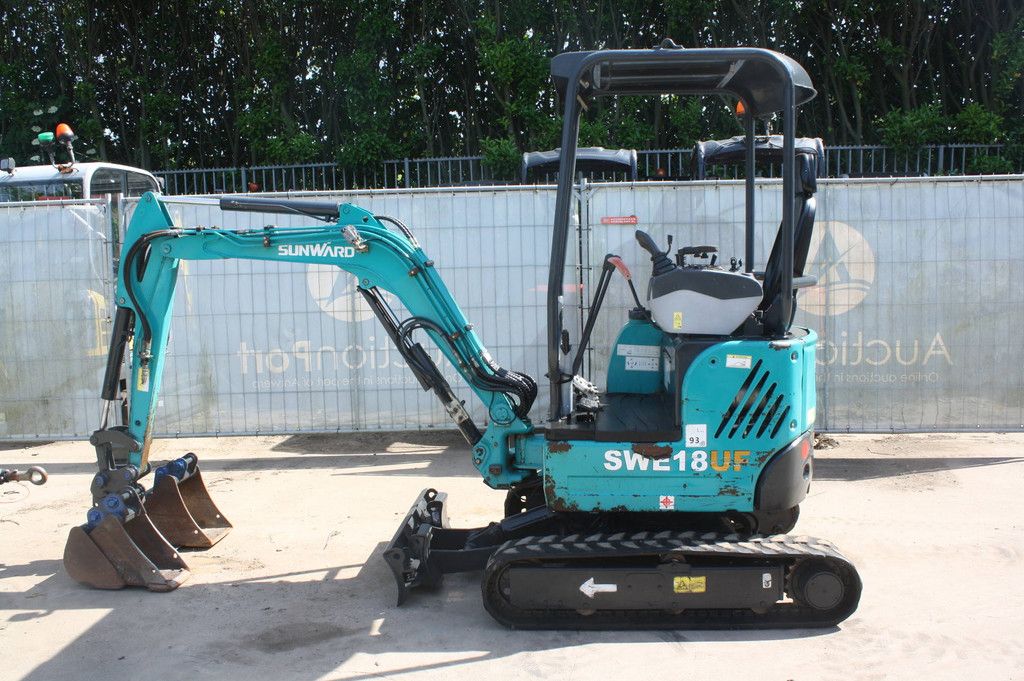 Mini excavator Sunward SWE18UF Diesel 13kW 2021