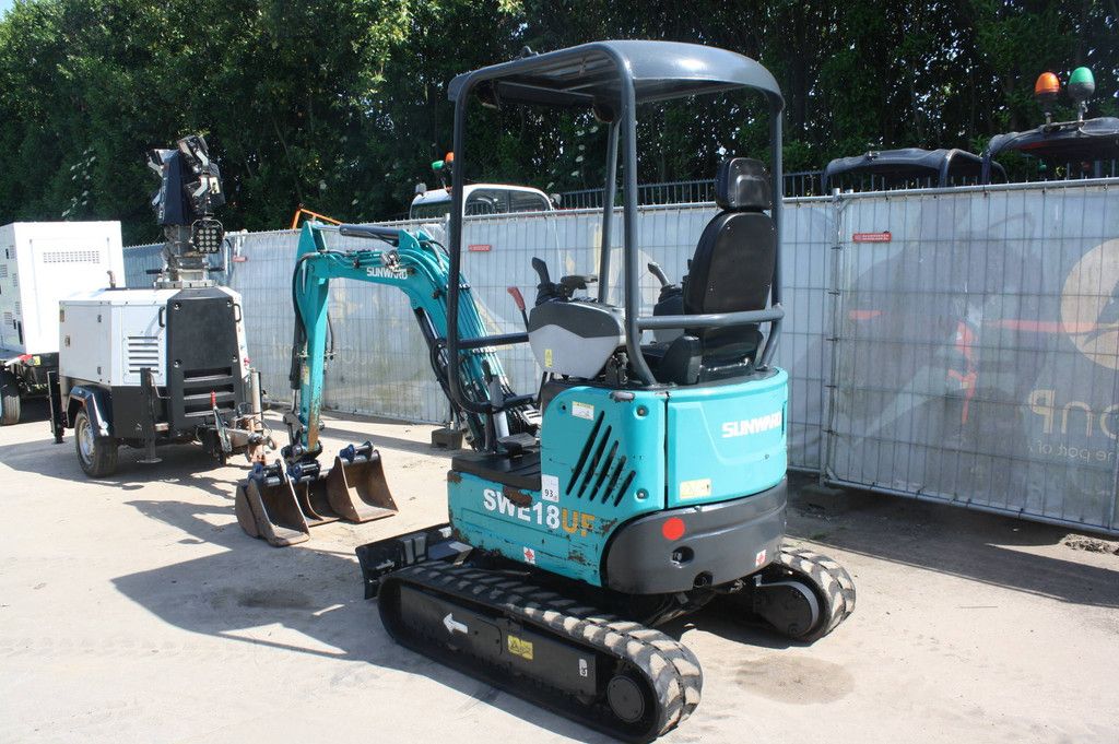 Mini excavator Sunward SWE18UF Diesel 13kW 2021