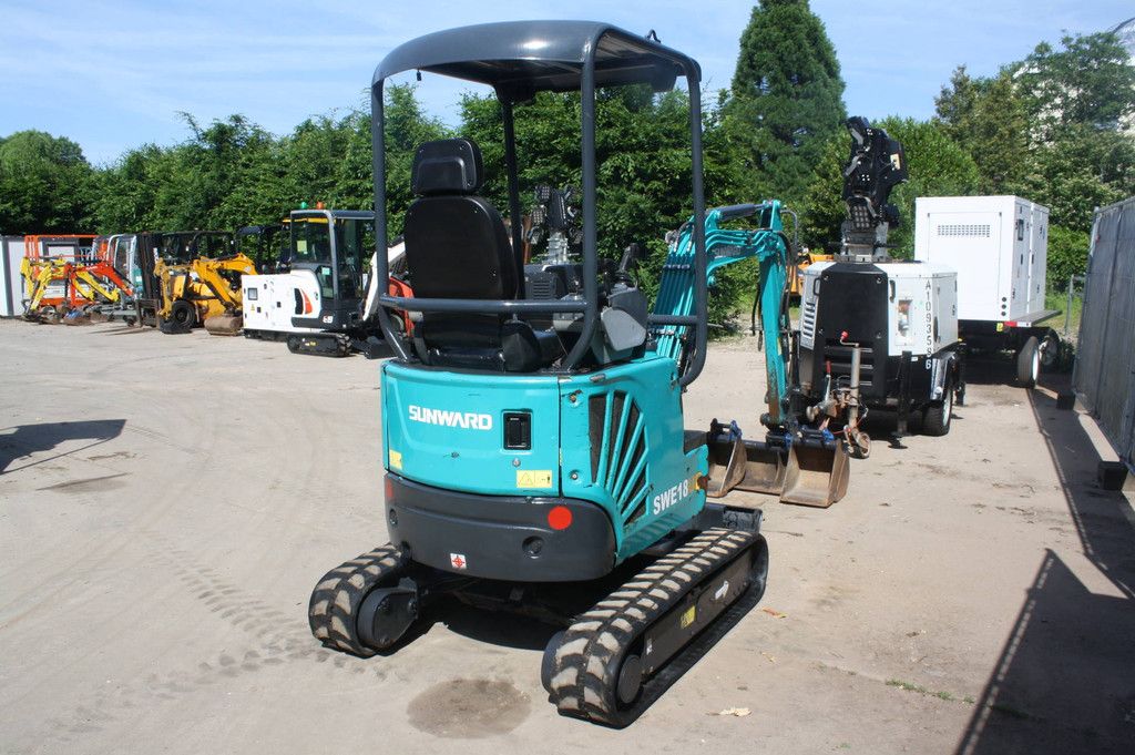 Mini excavator Sunward SWE18UF Diesel 13kW 2021