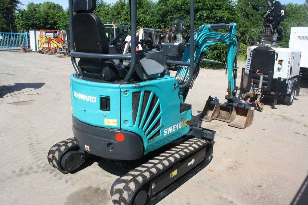 Mini excavator Sunward SWE18UF Diesel 13kW 2021