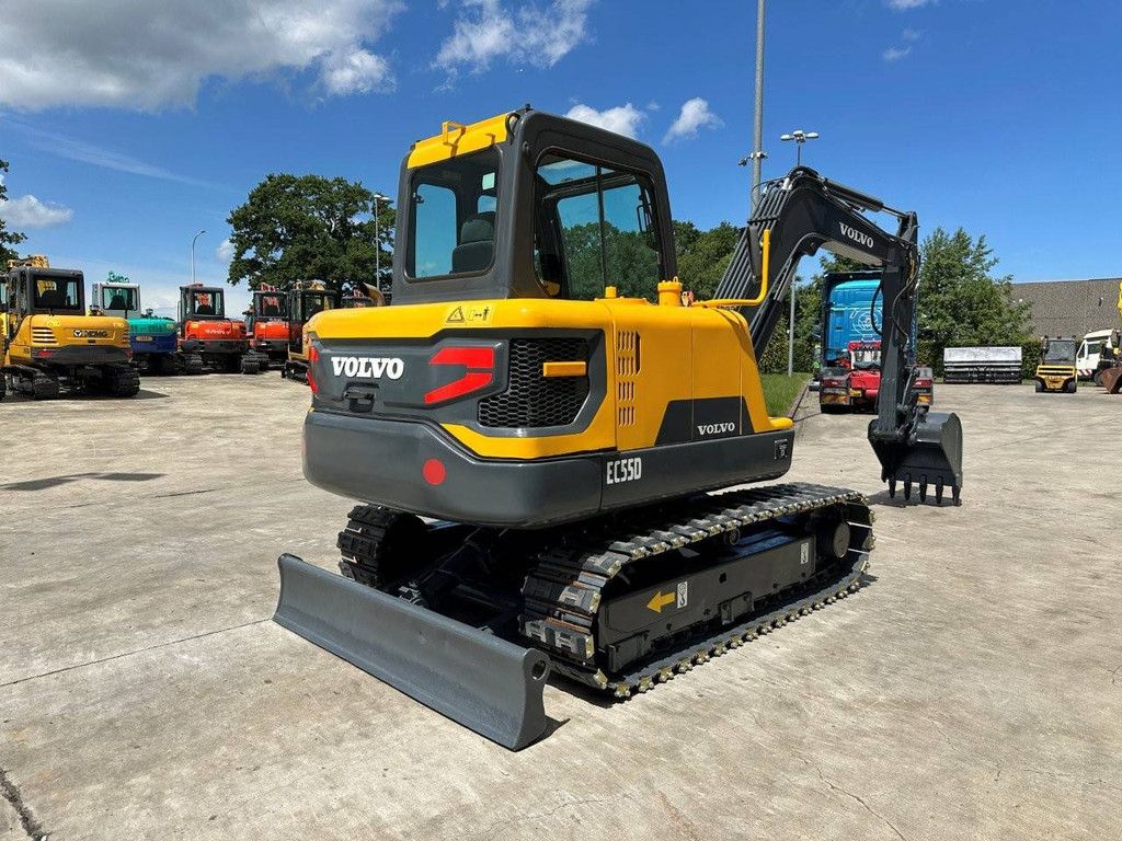 Midigraafmachine Volvo EC55D Diesel 2017