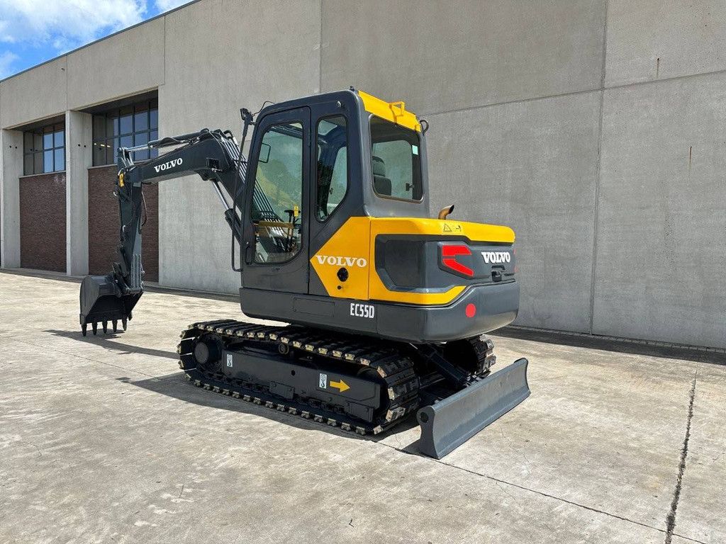 Midigraafmachine Volvo EC55D Diesel 2017