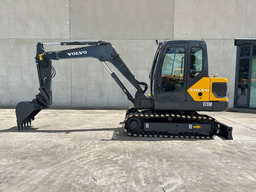 Midigraafmachine Volvo EC55D Diesel 2017
