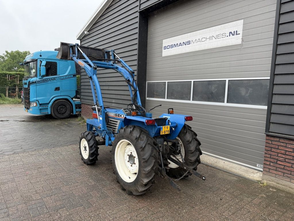 Iseki TL2301 4WD minitractor met frontlader NL kenteken