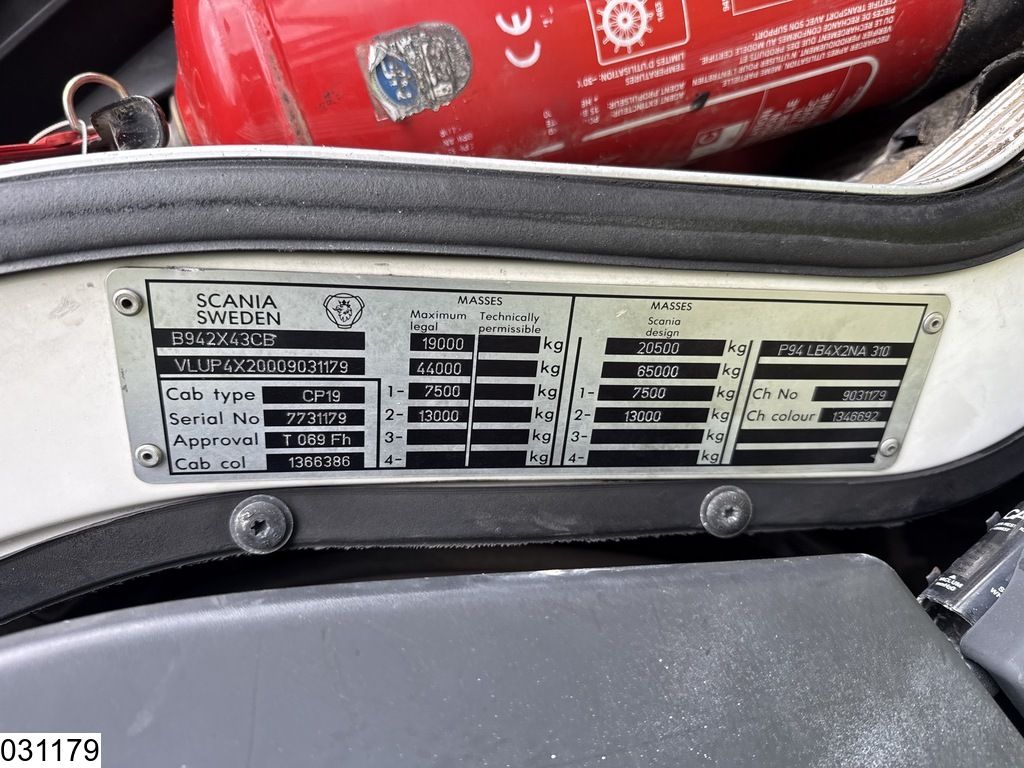 Scania 94 310 Fuel, 14420 L, 4 Comp, Manual, Combi
