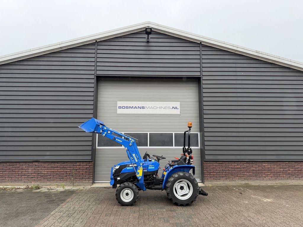 Solis 20 4WD minitractor met frontlader BJ 2019 388 uur