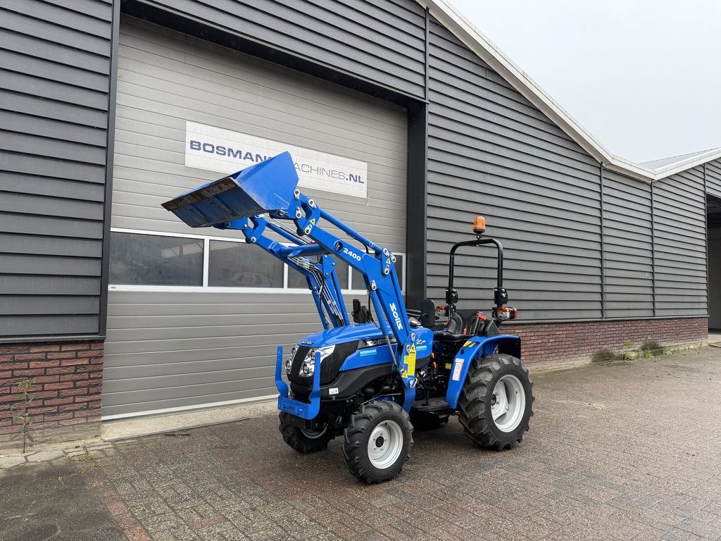 Solis 20 4WD minitractor met frontlader BJ 2019 388 uur