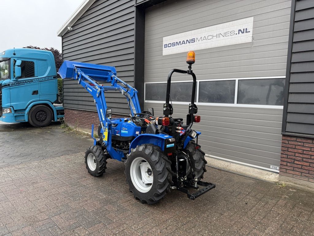 Solis 20 4WD minitractor met frontlader BJ 2019 388 uur