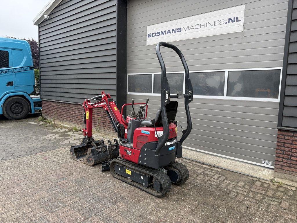 Yanmar SV08 minigraver BJ 2023