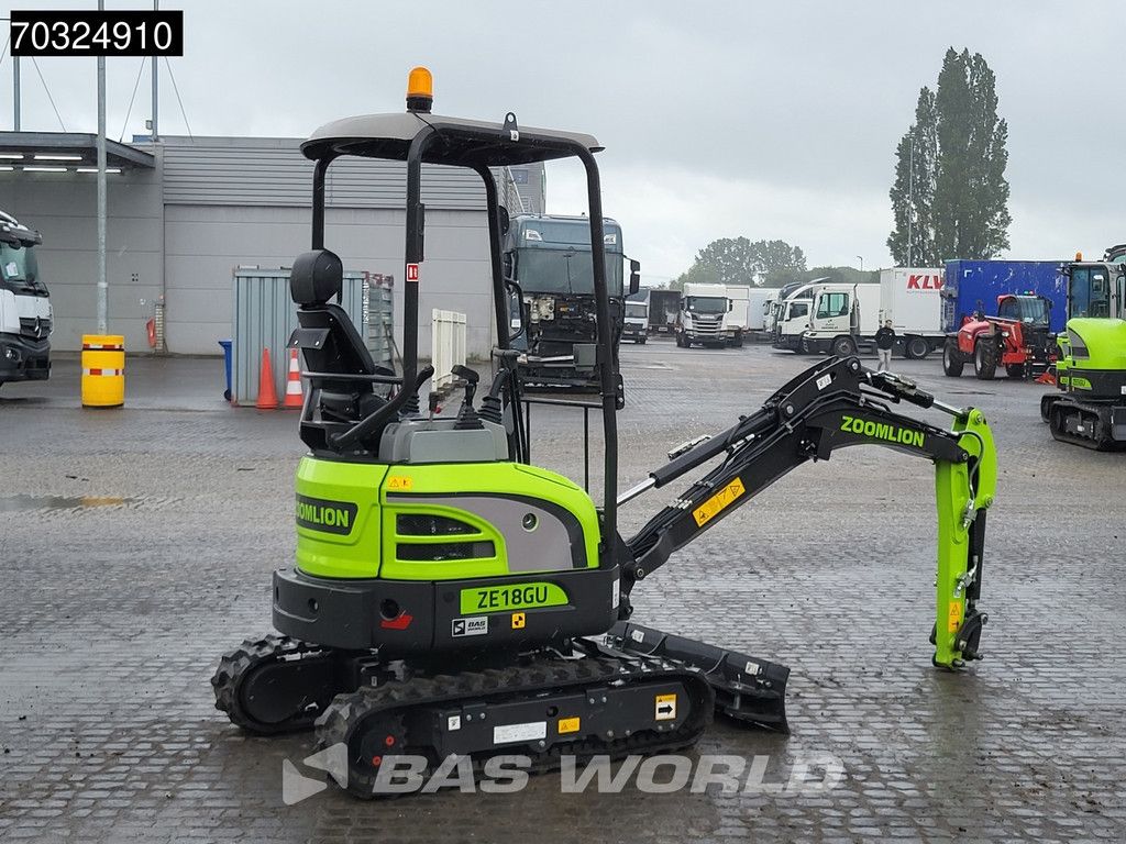 Zoomlion ZE18 GU KUBOTA ENGINE - CE CERTIFIED