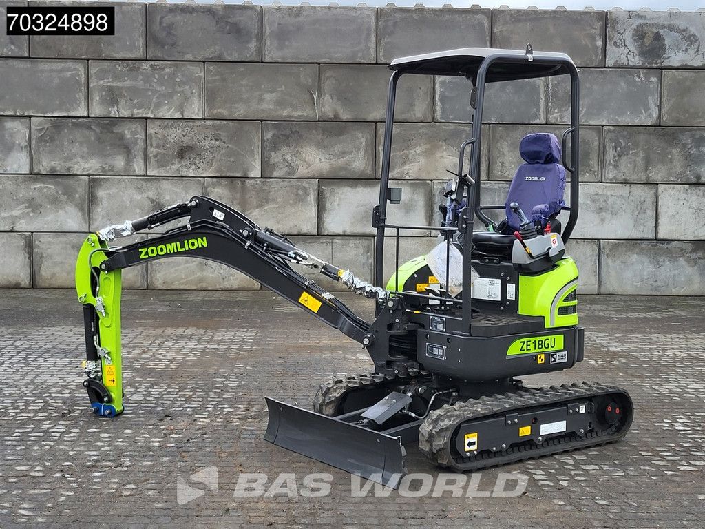 Zoomlion ZE18 GU KUBOTA ENGINE - CE CERTIFIED