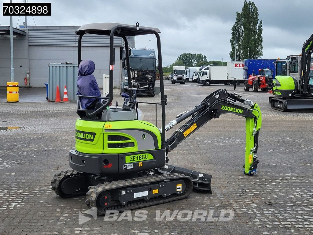 Zoomlion ZE18 GU KUBOTA ENGINE - CE CERTIFIED