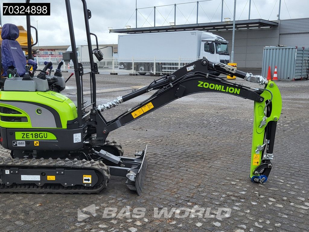 Zoomlion ZE18 GU KUBOTA ENGINE - CE CERTIFIED