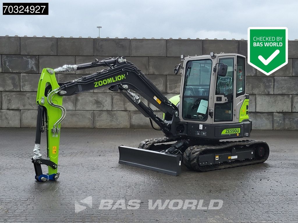 Zoomlion ZE55 GU KUBOTA ENGINE - CE CERTIFIED