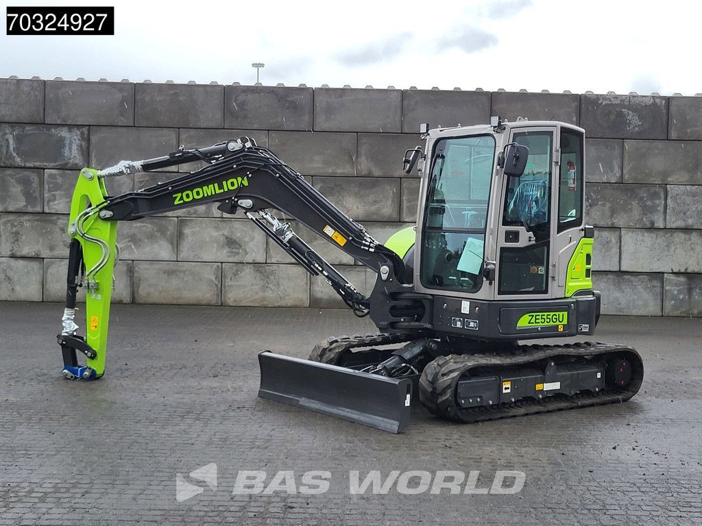 Zoomlion ZE55 GU KUBOTA ENGINE - CE CERTIFIED