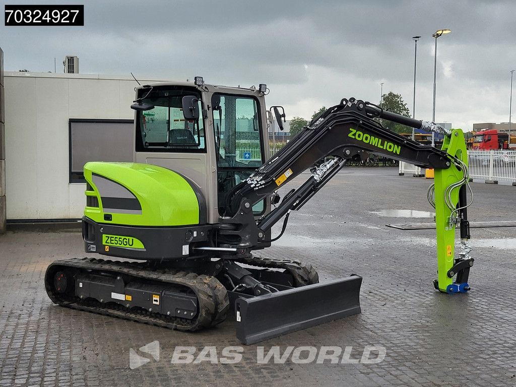 Zoomlion ZE55 GU KUBOTA ENGINE - CE CERTIFIED