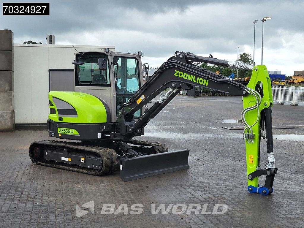Zoomlion ZE55 GU KUBOTA ENGINE - CE CERTIFIED