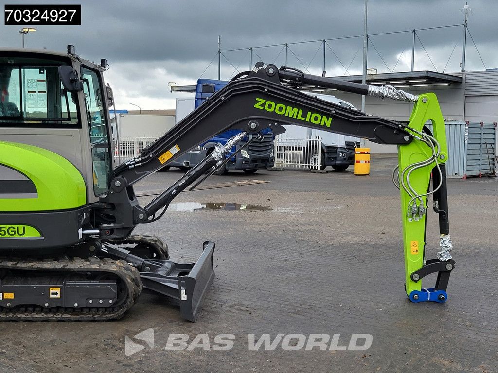 Zoomlion ZE55 GU KUBOTA ENGINE - CE CERTIFIED