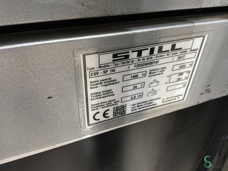 Stackers Electric Still EXV-SF14 2017