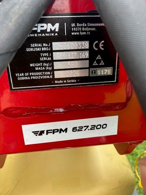 Nieuwe FPM RAS 400/4 gedragen schudder met werkbreedte van 4 m
