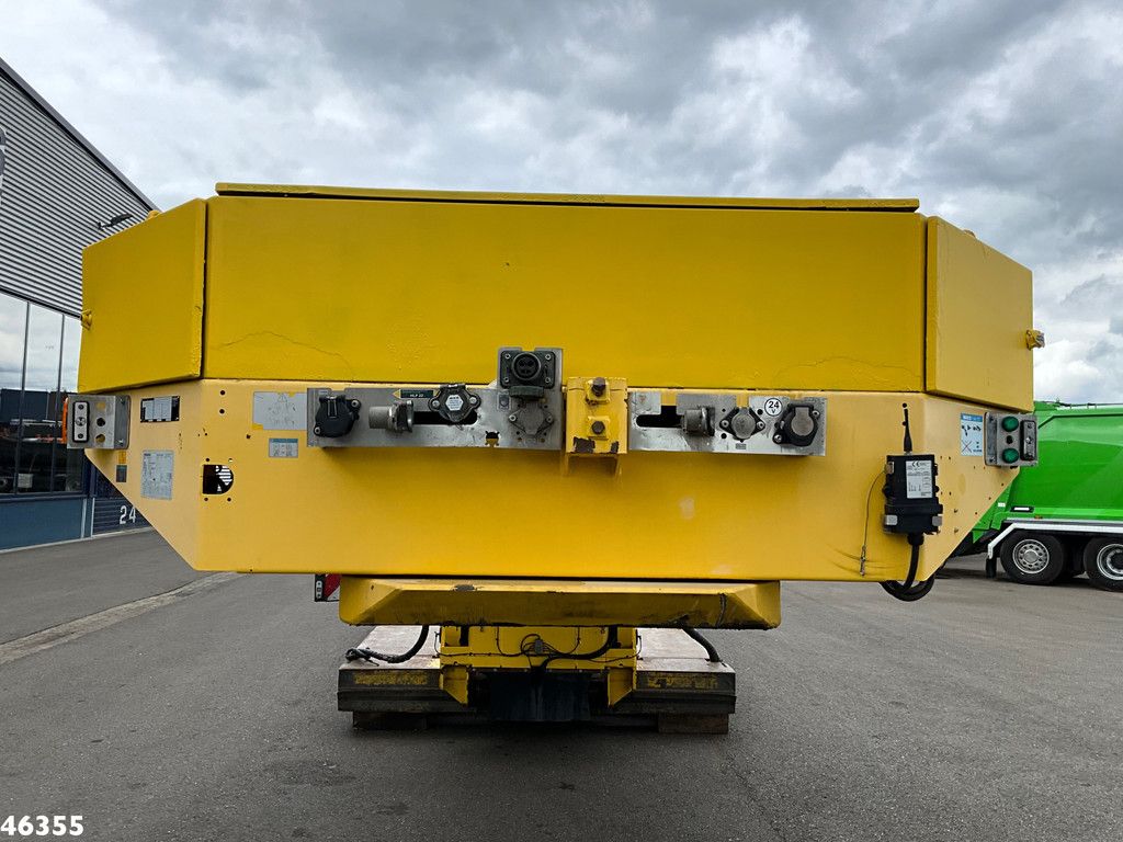 Goldhofer Extendable 4-assige semi-dieplader + 2-assige dolly