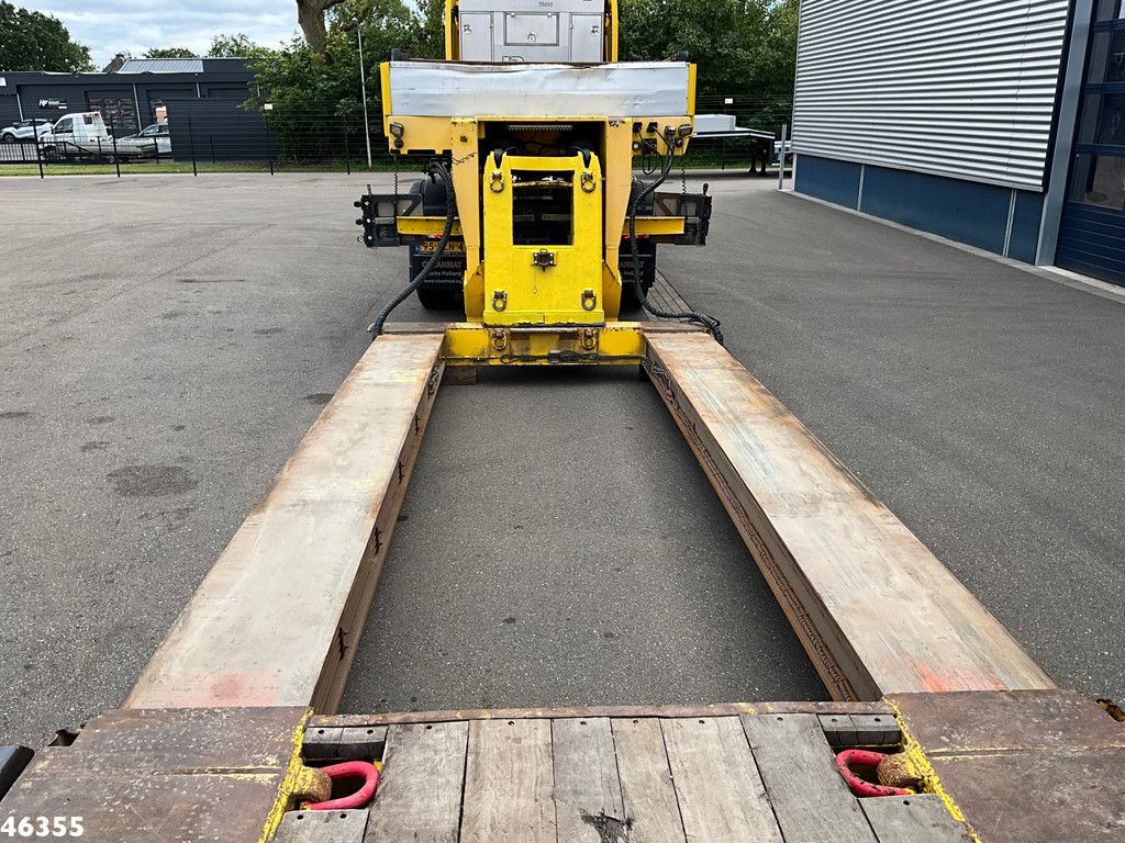 Goldhofer Extendable 4-assige semi-dieplader + 2-assige dolly