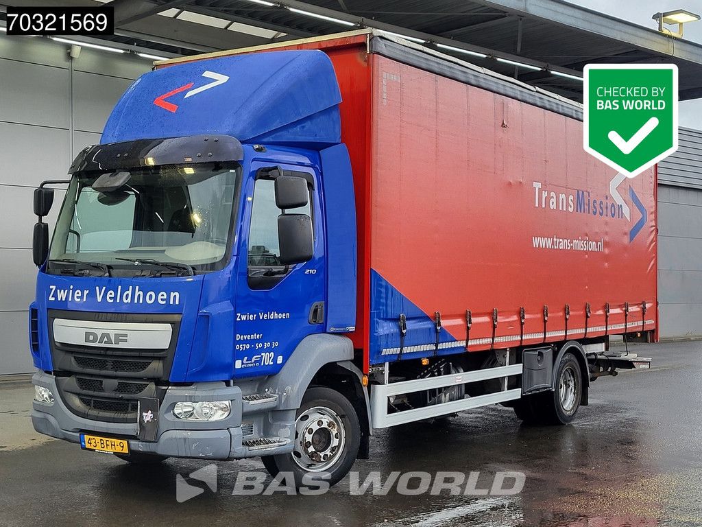DAF LF LF 210 4X2 APK TOT 11-2026 14t Automatic Tailgate Euro 6