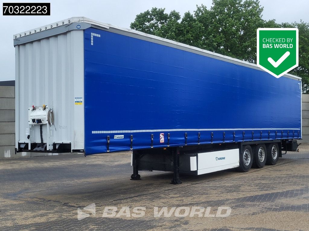Krone SD Lift Axle Palletkist Anti Vandalism Sliding Roof