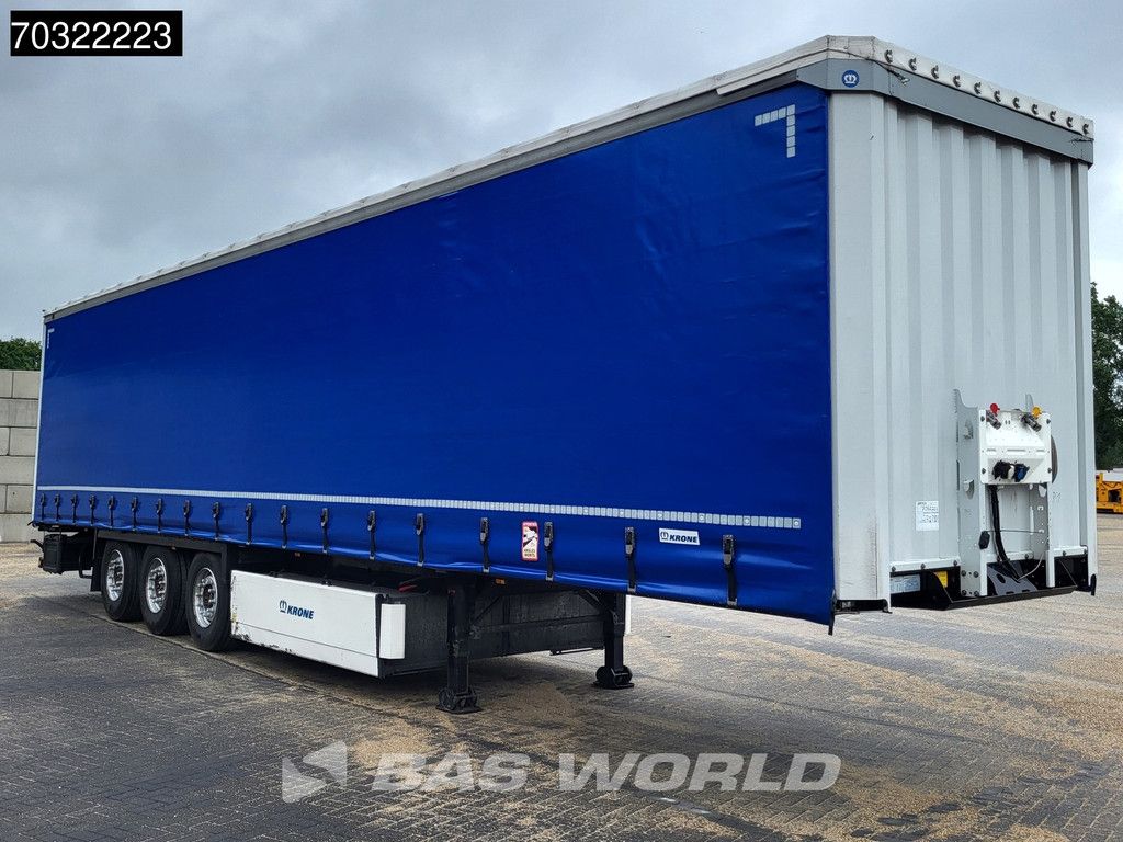 Krone SD Lift Axle Palletkist Anti Vandalism Sliding Roof