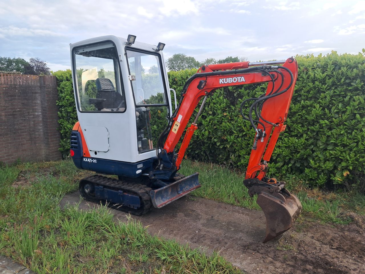 Minigraver Kubota KX41-2C / Minikraan / Graafmachine