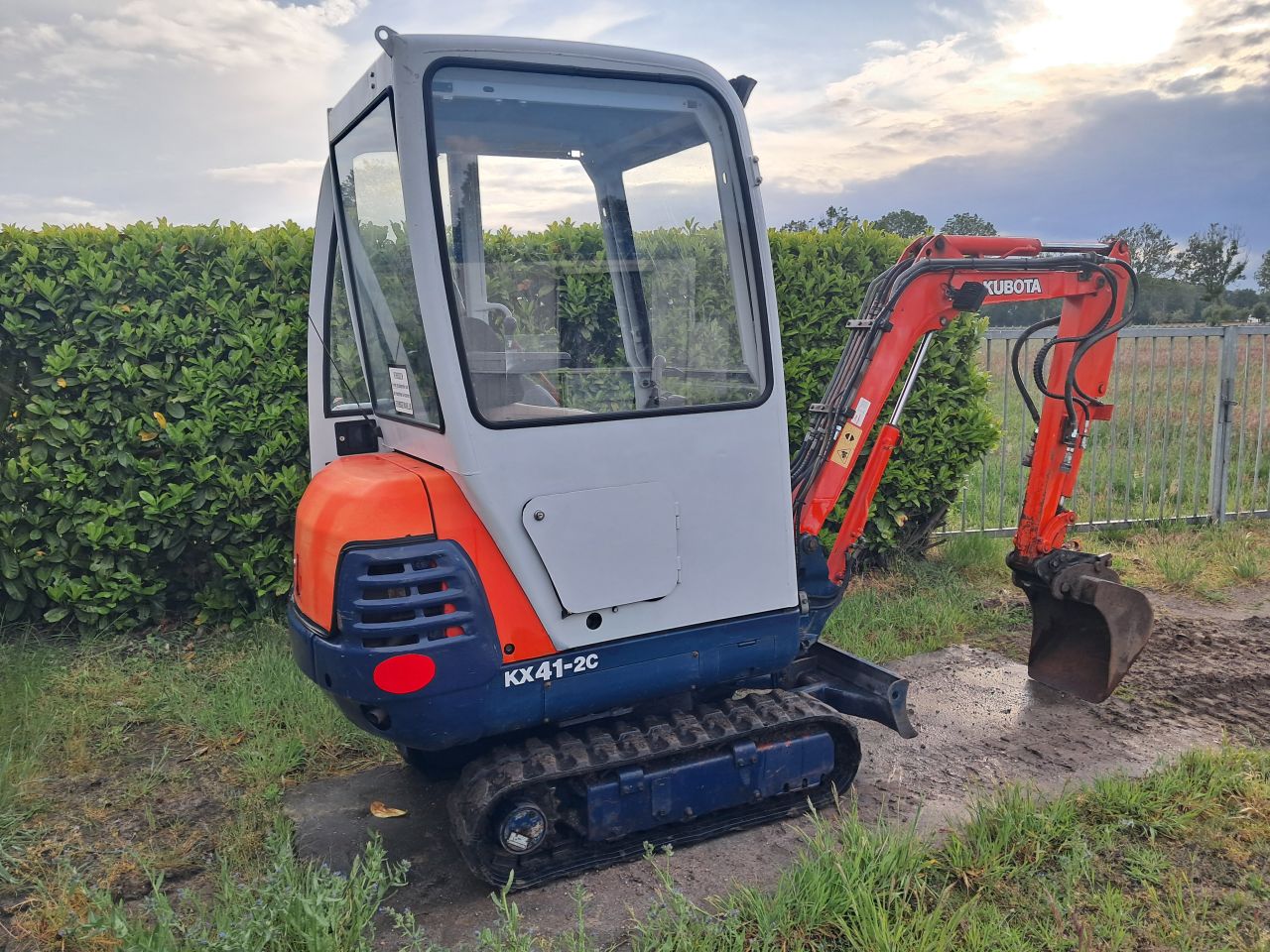 Minigraver Kubota KX41-2C / Minikraan / Graafmachine