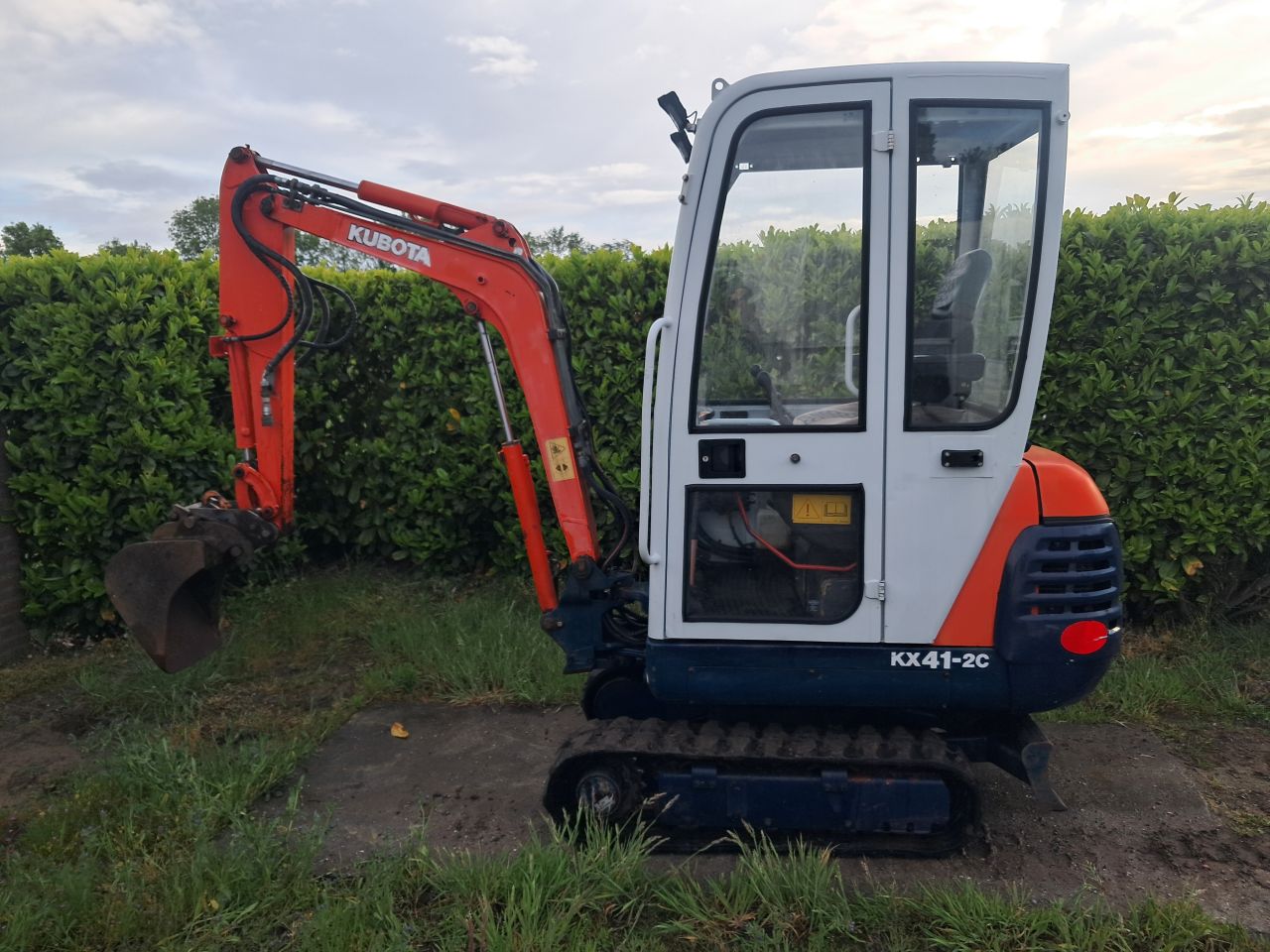 Minigraver Kubota KX41-2C / Minikraan / Graafmachine