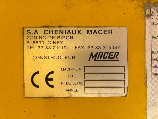 Macer haspelwagen PB6TR