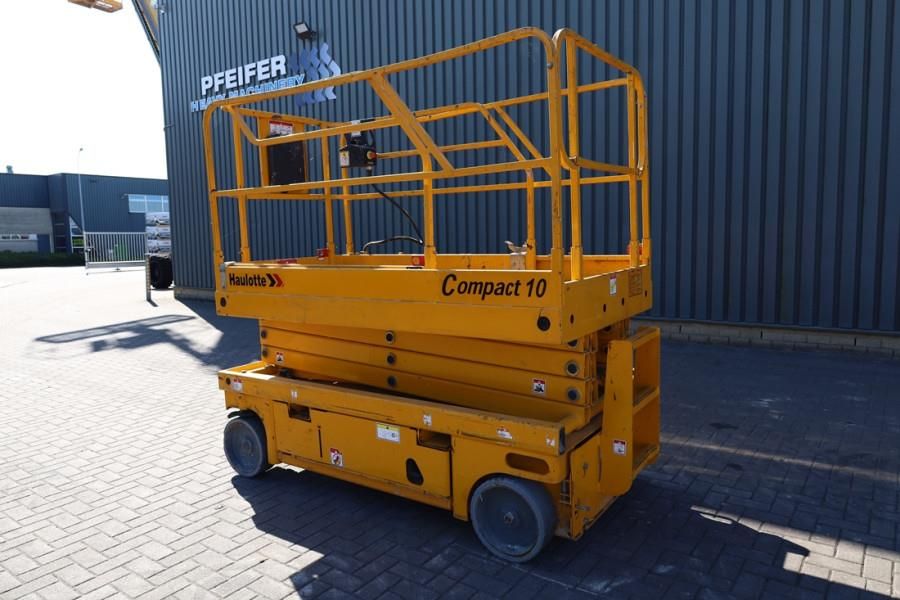 Haulotte Compact 10 Electric, 10m Working Height, 450kg Cap